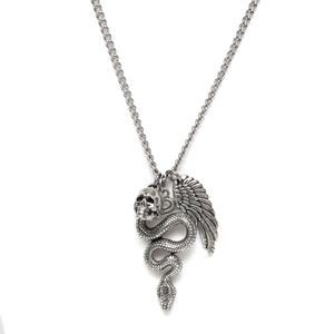 Collier Collier Quetzalcoatl serpent a plume